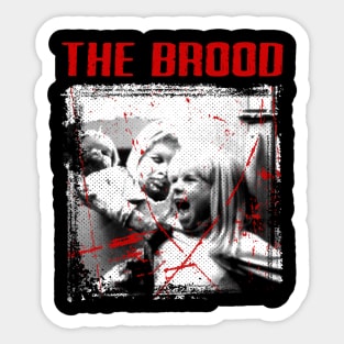 The Brood A Genre-Defining Masterpiece Of Psychological Horror Sticker